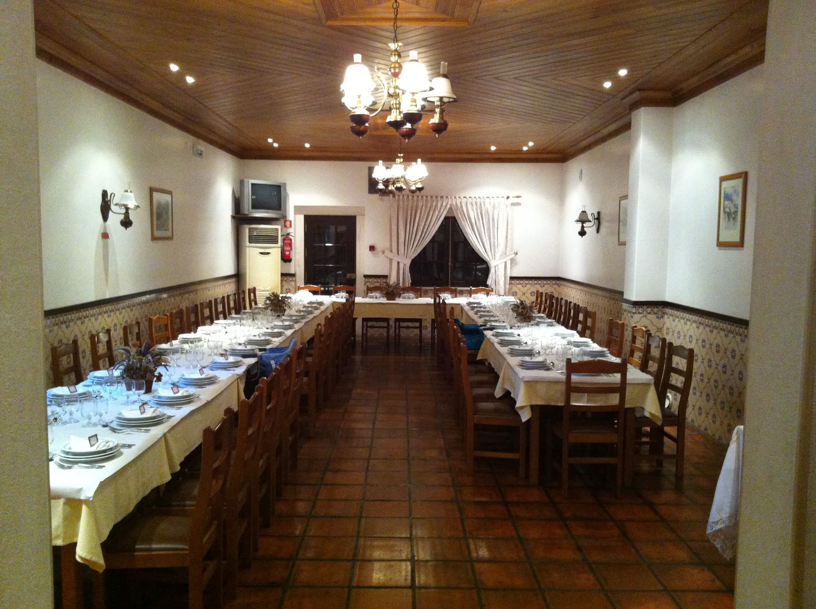 salão de festas - restaurante lareira do casal