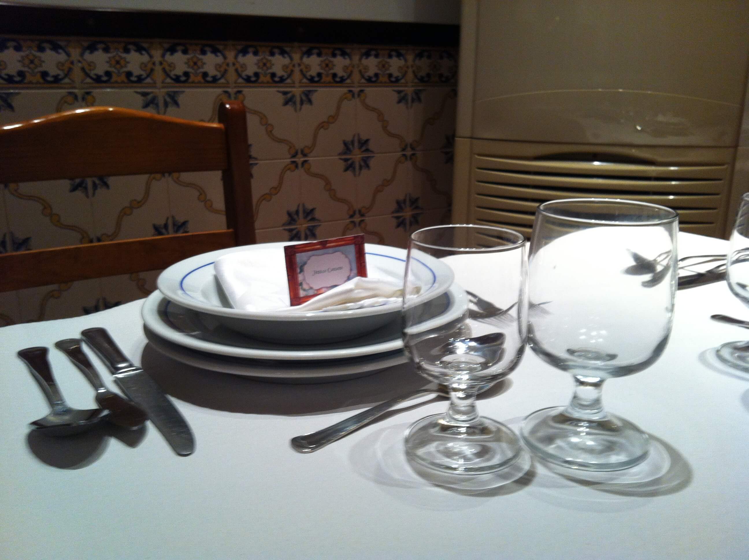 Sala Clássica - restaurante lareira do casal
