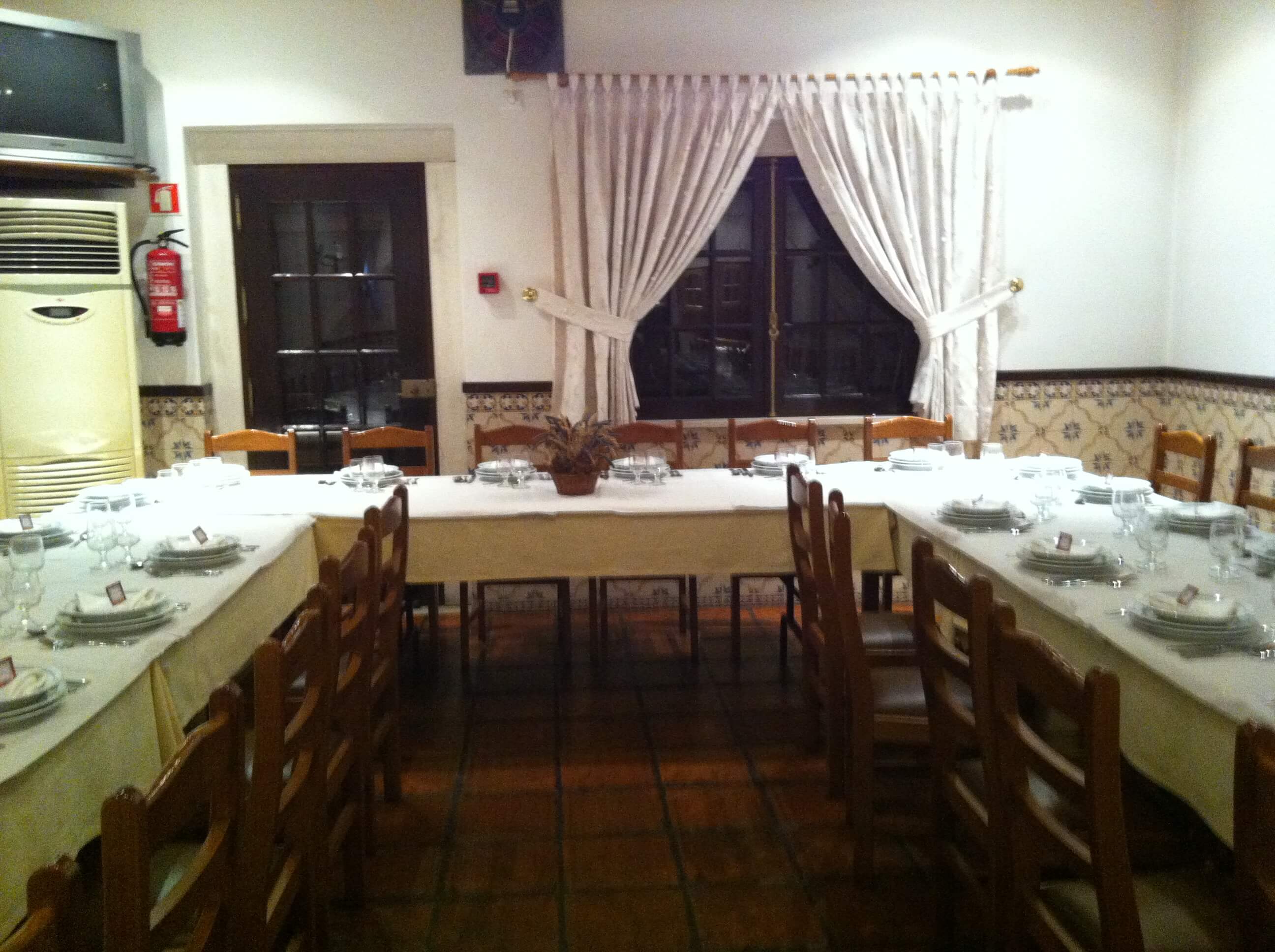 salão de festas - restaurante lareira do casal