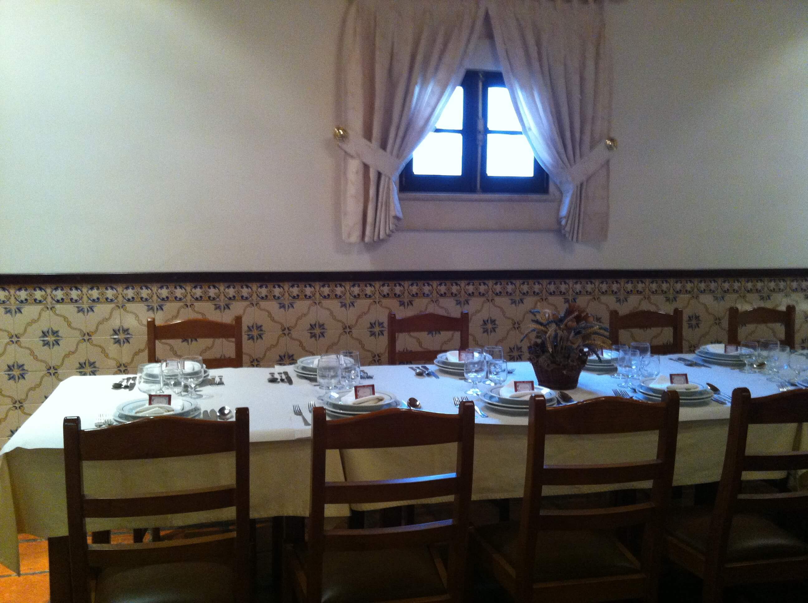 salão de festas - restaurante lareira do casal
