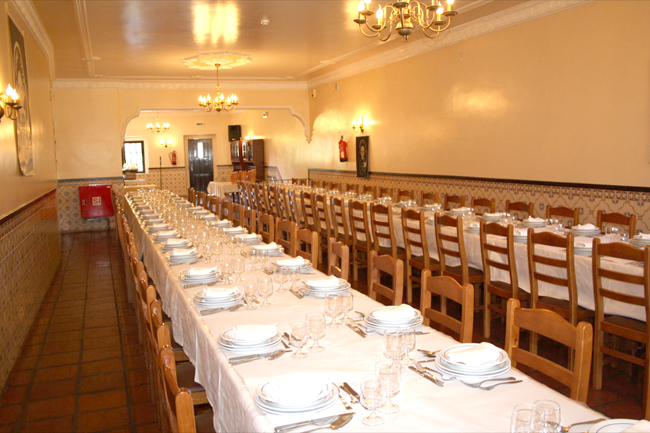 salão de festas - restaurante lareira do casal